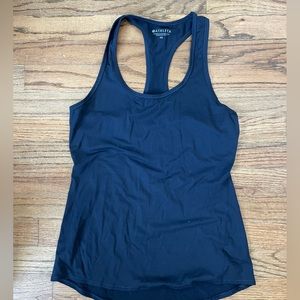 XS Athleta workout tank, navy blue, barely worn